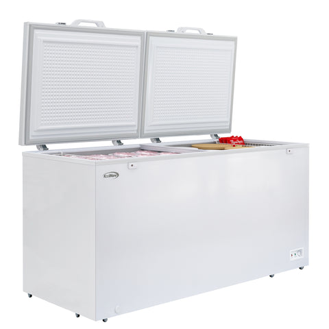 79 in. Commercial Chest Freezer, 30 Cu. Ft. in White, ETL Listed (KM-SCF-30C)