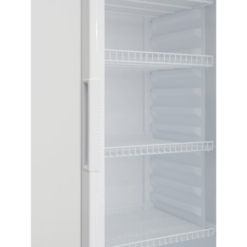 22 in. One-Door Commercial Merchandiser Refrigerator in White, 9 cu. ft. (KM-MDR-9CPWH)