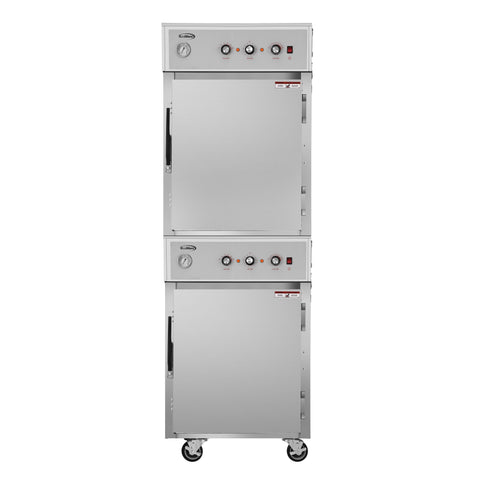 8-Pan Full-Size Commercial Cook And Hold Oven 3,000W/240V in Stainless-Steel (KM-CCAH3-2D)