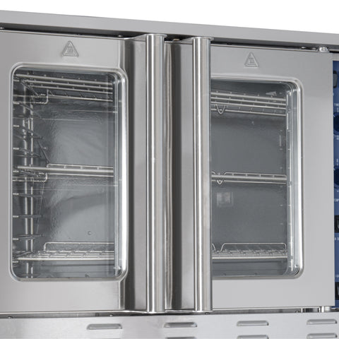 38 in. Full Size Single Deck Commercial Natural Gas Convection Oven 54,000 BTU (KM-CCO54-NG)