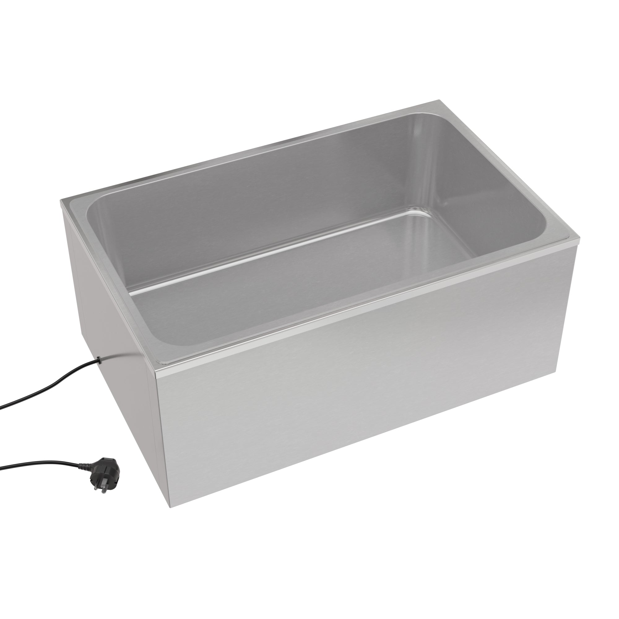 21 Qt. One-Section Electric Countertop Food Warmer With Faucet