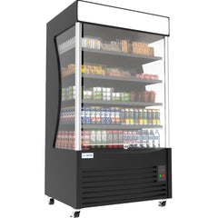 46 in. Open Air Grab and Go Refrigerator - 24 Cu Ft. CDA-25C-BK