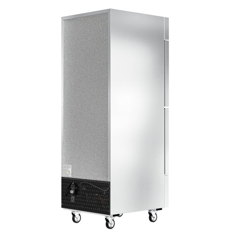29 in. Commercial Stainless Steel Solid Half Door Reach-In Refrigerator, 23 cu. ft. RIR-1D-SSHD