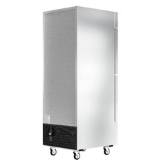 28 in. Commercial Stainless Steel Solid Half Door Reach-In Refrigerator, 23 cu. ft. RIR-1D-SSHD