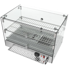 22 in. Glass Countertop Display Warmer, 1.7 cu. ft. HDC-1.7C.