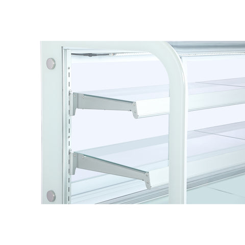 60 in. Refrigerated Bakery Display Case, 17.6 cu. ft. in White (KM-CDHF-17C-WH)
