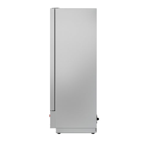 25 in. Commercial Stainless Steel 1-Door Reach-In Refrigerator, 12 cu. ft. RIR-1D-SS12C