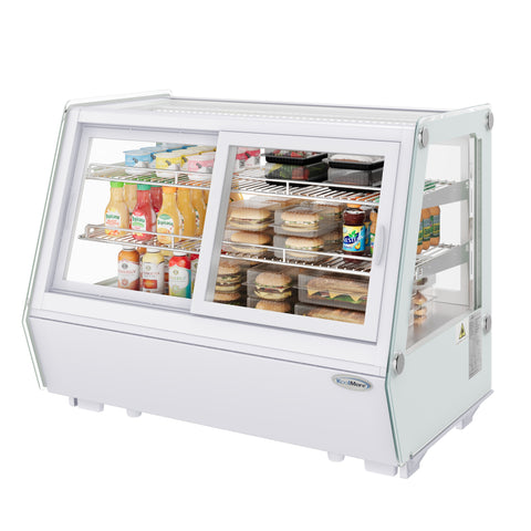 35 in. Self-Service Countertop Display Refrigerator in White (CDC-165-WH)