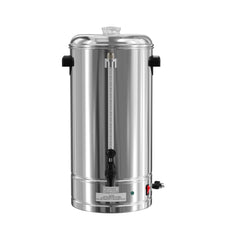 Electric 100 Cup Commercial Coffee Percolator in Stainless Steel, KM-CCP100