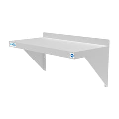 12" x 24" 18-Gauge Stainless-Steel Heavy Duty Wall Shelf, WMSH-1224.