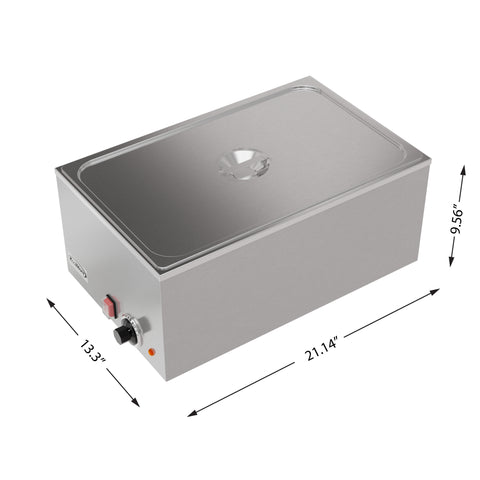 21 Qt. One-Section Electric Countertop Food Warmer, CFW-1.