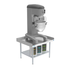 30" x 36" 16-Gauge Stainless Steel Equipment Stand with Galvanized Undershelf, EQT-163036.