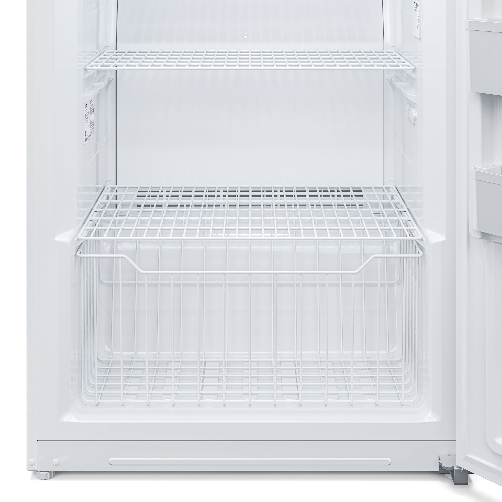 17 Cu. Ft Upright Freezer in White - RUF-17C – Koolmore
