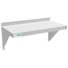 12" x 24" 18-Gauge Stainless-Steel Heavy Duty Wall Shelf, WMSH-1224.