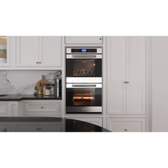 5 cu. ft. Stainless-Steel Premium Convection Double-Unit Wall Oven, KM-WO30D-SS.