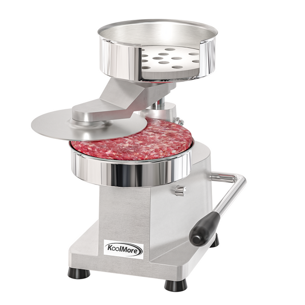 6 in. Heavy-Duty Hamburger Patty Molding Press with Handle – Koolmore