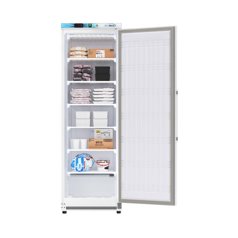 12 Cu. ft. Commercial Reach in Freezer in White Manual Defrost (KM-FMD12WH)