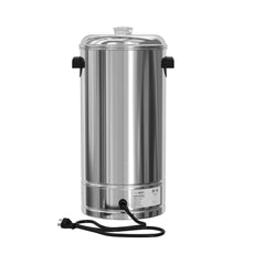 Electric 100 Cup Commercial Coffee Percolator in Stainless Steel, KM-CCP100
