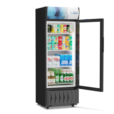 22 in. One-Door Merchandiser Refrigerator - 9 Cu Ft. MDR-9CP