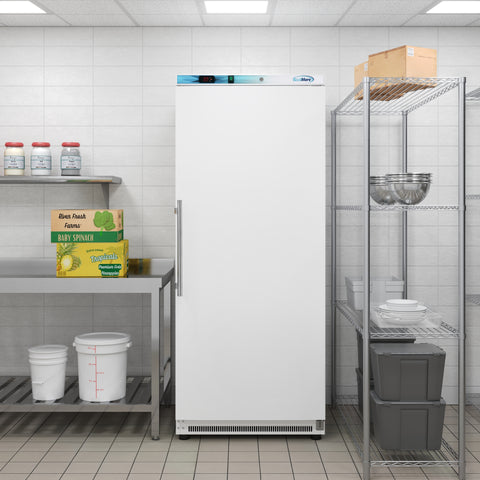 21 Cu. ft. Commercial Reach-in Freezer in White Manual Defrost (KM-FMD20WH)