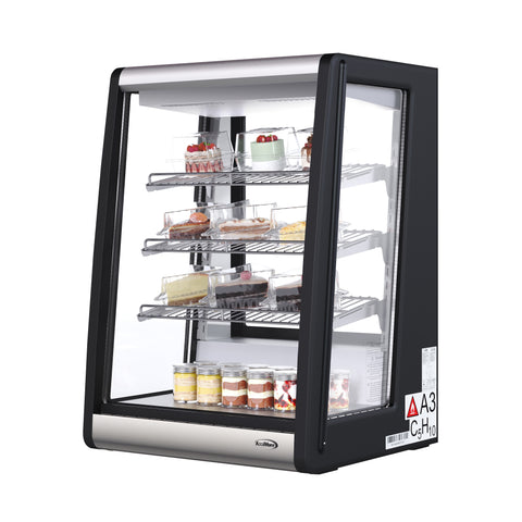 24 in. 4 Tier Commercial Countertop Bakery Display Refrigerator (CDC-49-SS)
