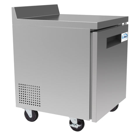 27 in. One-Door Worktop Refrigerator With 3.5 in. Backsplash - 6.3 Cu Ft. RWT-1D-6C