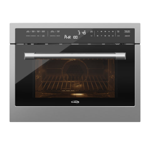 24 in. Stainless Steel Convection Oven with Microwave KM-CWO24-SS.