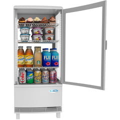 17 in. White Countertop Display Refrigerator - 3 Cu Ft. CDCU-3C-WH