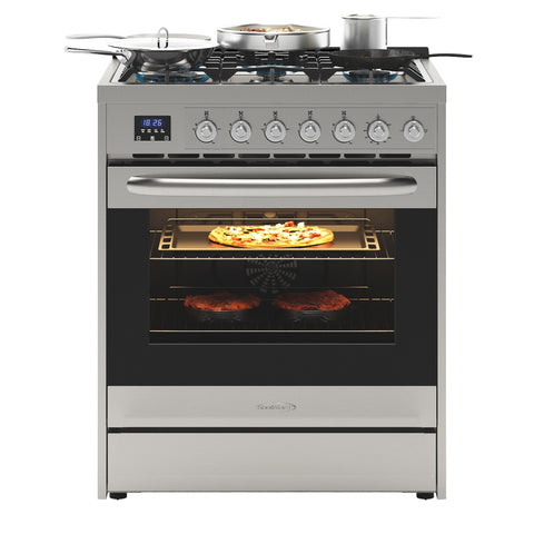 30 in. Stainless-Steel Professional Gas Range, KM-FR30G-SS.