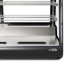 48 in. Countertop Bakery Display Refrigerator in Black, 7 cu. ft. (CDC-7C-BK)