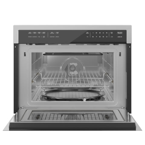 24 in. Stainless Steel Convection Oven with Microwave KM-CWO24-SS.