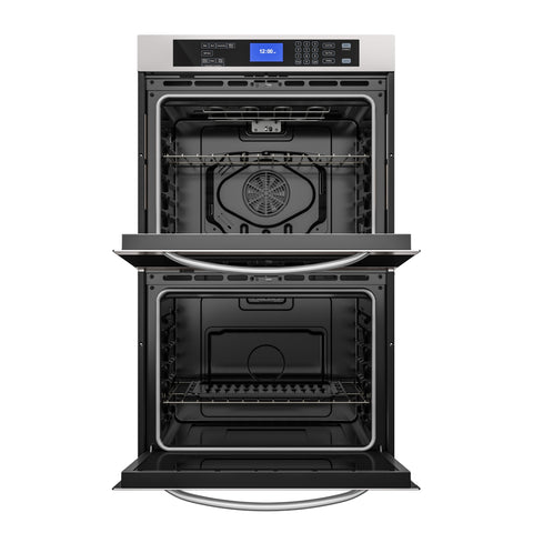 5 cu. ft. Stainless-Steel Premium Convection Double-Unit Wall Oven, KM-WO30D-SS.