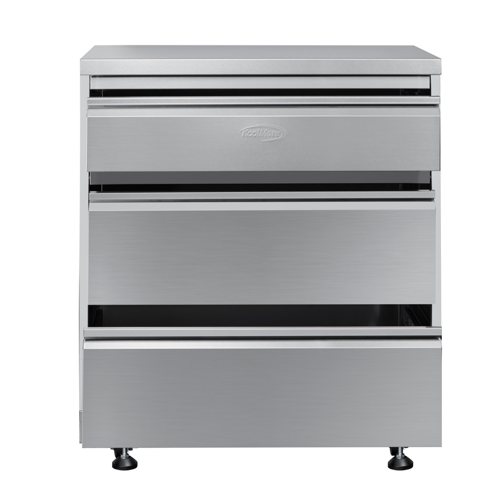 Kitchen Rfsb32 32 in. Stainless-Steel Outdoor Kitchen Cabinet with Three Drawers ...