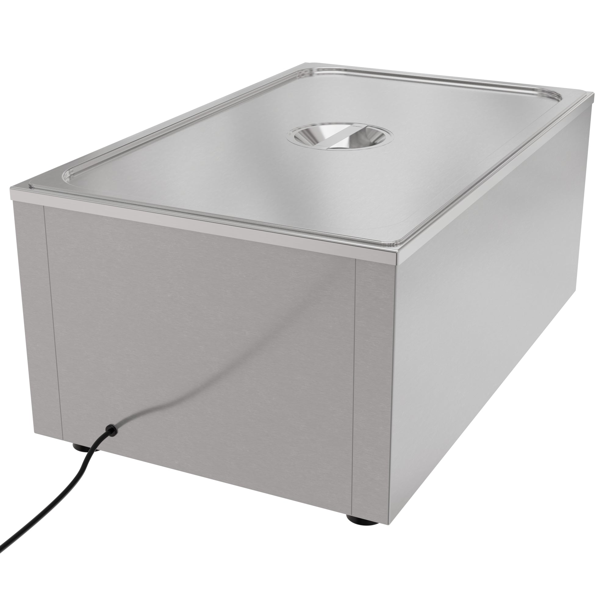 21 Qt. One-Section Electric Countertop Food Warmer With Faucet