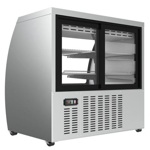 47 in. Deli Display Refrigerator - 18 Cu Ft. RD18C-SS.