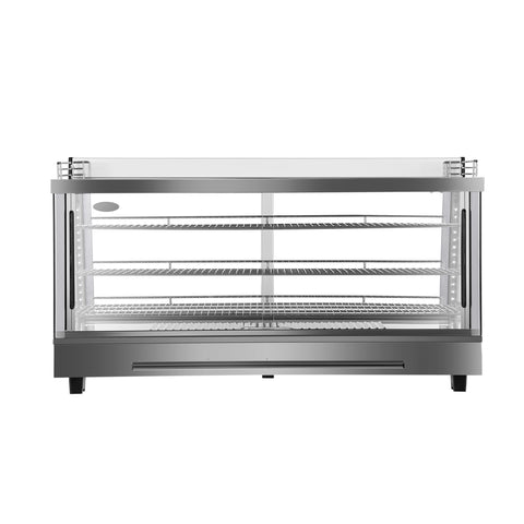48 in. Glass Countertop Display Warmer, 6.5 cu. ft. in Stainless Steel (HDC-6C-SS)