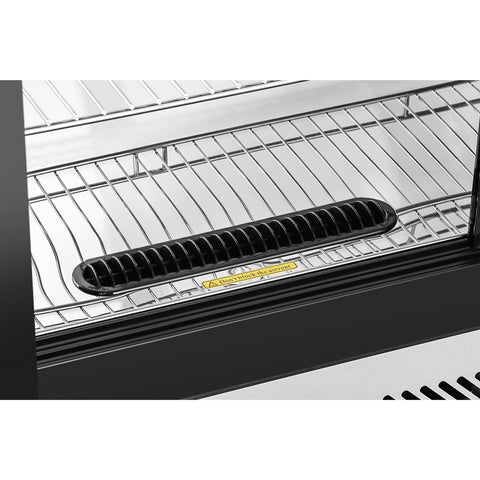 48 in. Drop-In Countertop Display Refrigerator in Black (DICDC-202-BK)