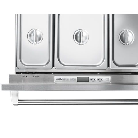 30 in. Warming Drawer with Three Compartments in Stainless-Steel (KM-RWD-30SS)
