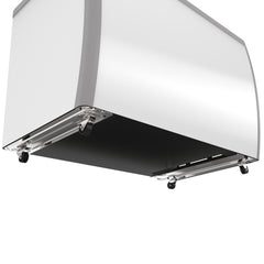 50 in. 8 Tub Ice Cream Dipping Cabinet Display Freezer with Sliding Glass Door, 13 cu. ft. KM-ICD-49SD.