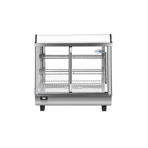 26 in. Glass Countertop Display Warmer, 6.5 cu. ft. in Stainless Steel (HDC-3C-SS)