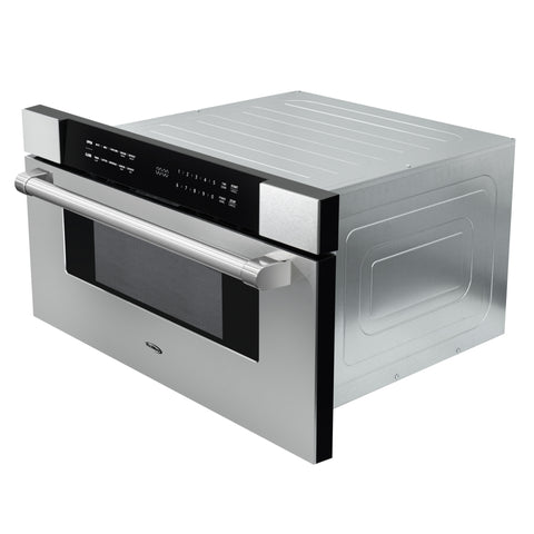 30 in. Microwave Drawer, 1.2 cu. ft. Capacity in Stainless-Steel (KM-MD30-SS)